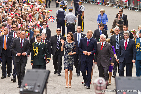 The crowds in Ottawa, Canada