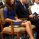 Kate in Blue Erdem Dress