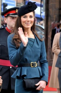 The Duchess of Cambridge at De Montfort University. Photo via the University's Twitter account.