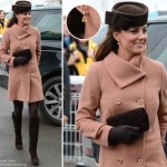 kate middleton pink coat