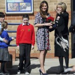 Kate visits Manchester school today