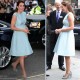 kate middleton wears blue dress to Art Room reception at NPG