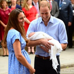 Prince George Christening