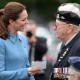 The Duke and Duchess of Cambridge attend a wreath laying and commemoration at the war memorial at Seymour Square, Blenheim, as part of their tour of New Zealand and Australia in Wellington, New Zealand, on the 10th April 2014
