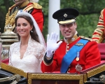 Will and Kate look straight into the camera