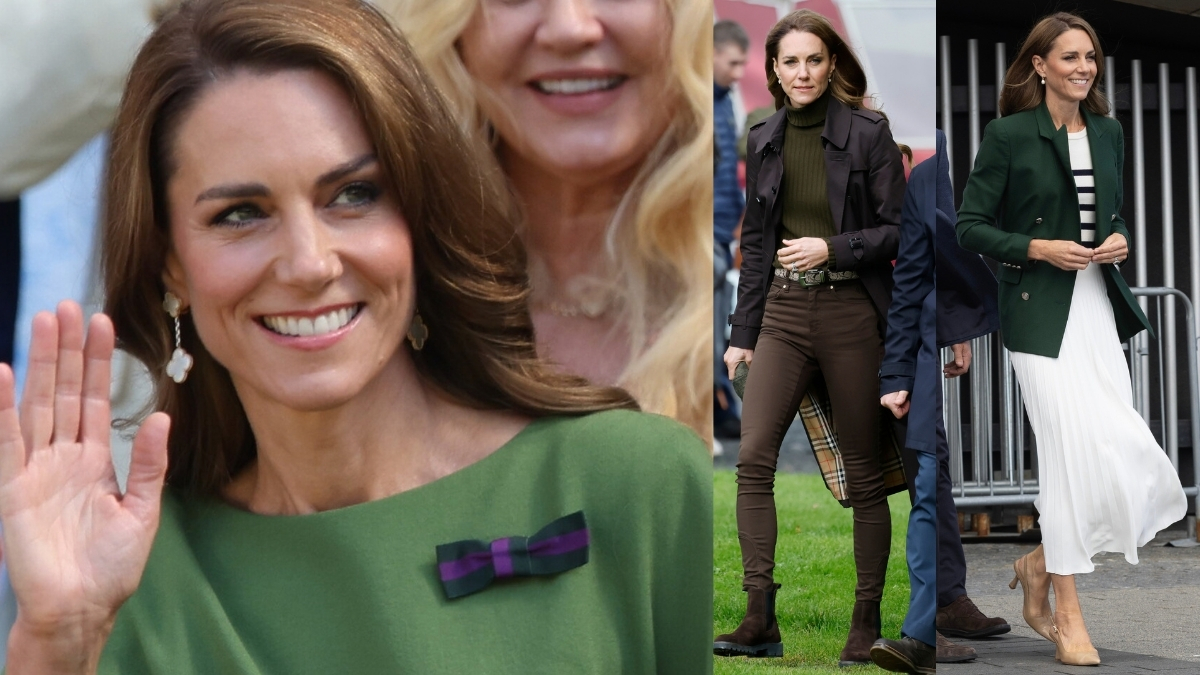 Five of Kate Middleton’s standout recent green outfits