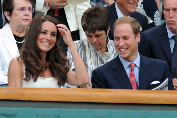 Will & Kate Wimbledon 2011