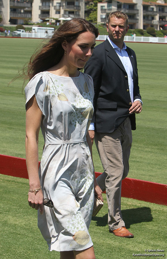 Kate Middleton at the Polo Club, California, USA