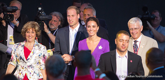 William and Kate attend the Canada Day Concert