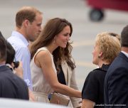 The Duke and Duchess of York depart from Aeroport International Jean-Lesage in Quebec City.