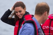 William and Kate head to the lake for a spot of Dragon Boat Racing