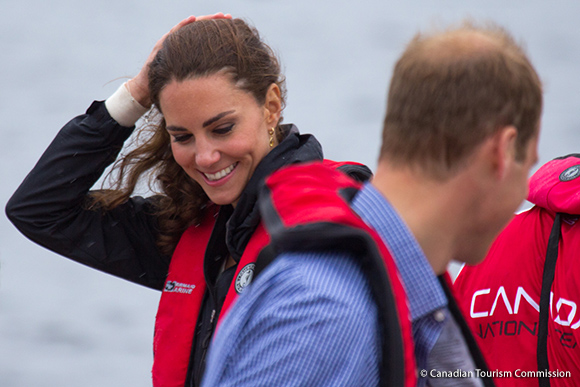 Kate Opts For Nautical Inspired Outfits on Prince Edward Island, Canada