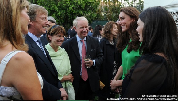 William and Kate attend cocktail soiree at the United Kingdom’s Consul-General’s residence in Los Angeles