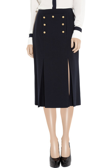 alexander mcqueen military skirt