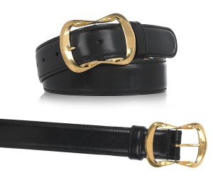 Kate's Alexander McQueen glossed leather belt