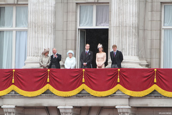 Members of the Royal Family join the Jubilee celebrations at the Mall in London, UK.