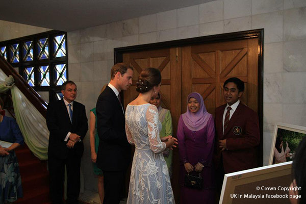 Duchess of Cambridge in Malaysia