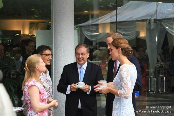 Duchess of Cambridge attends Jubilee tea party