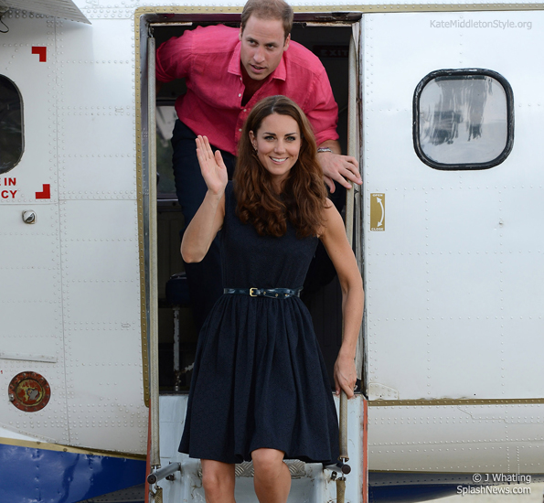 Kate's 3 Looks Today, Including 2002 Dress & One Given To Her Upon Arrival  In Solomon Islands (UPDATED: Earrings & Dress IDs) – What Kate Wore