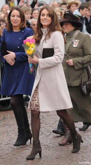 Duchess of Cambridge wears Max Mara Studio for visit to Cambridge!