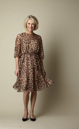 MaxMara Animal Print Dress