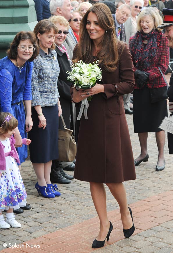 Kate Middleton's Outfit in Grimsby