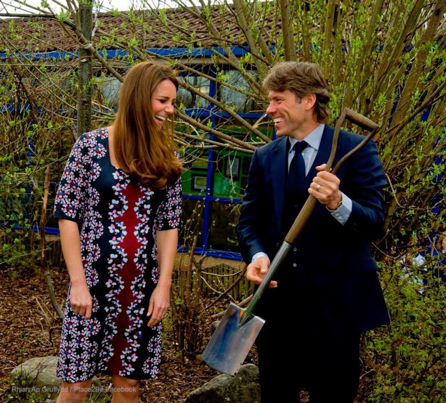 Kate Middleton launching M-PACT plus at a Manchester school in 2013