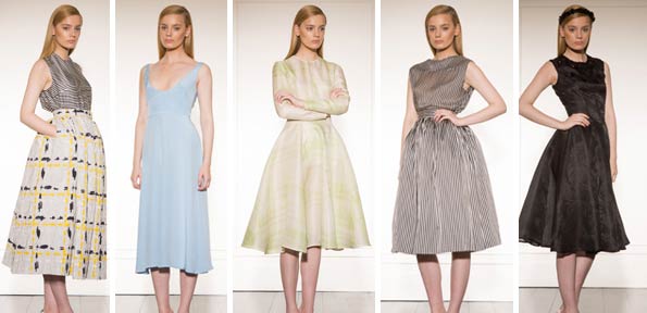 Emilia Wickstead's Spring 2013 dresses