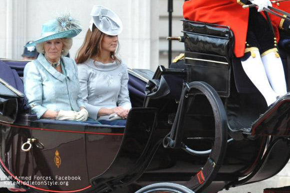 Kate Trooping the Colour 2012