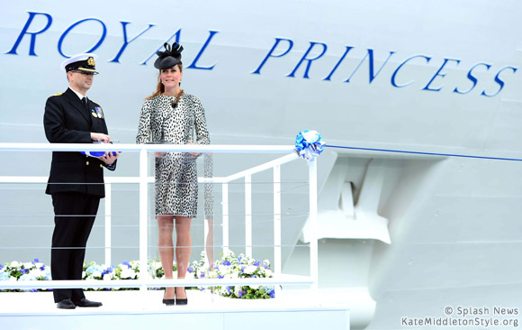 Kate christens Royal Princess