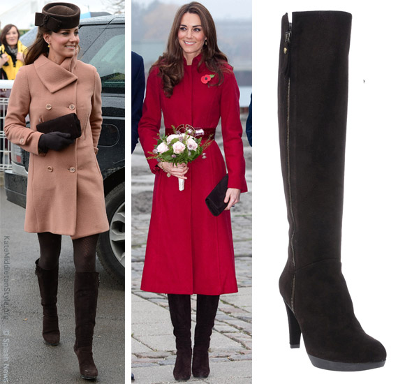 You can find out where to buy the Kate Middleton Stewart Weitzman Zipkin boots in brown