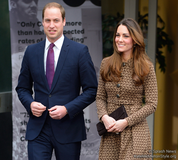 Kate and William visit Only Connect