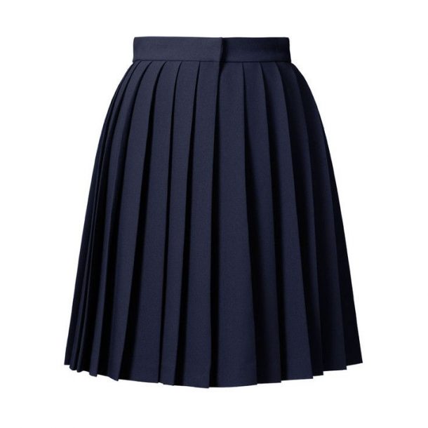 Blue Pleated Orla Kiely Skirt