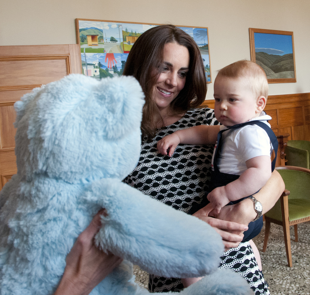 Apr-2014 - Prince George and Plunket Bear