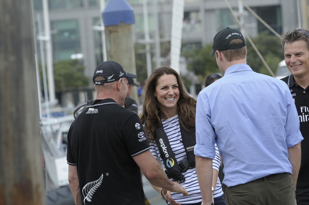 Kate Middleton Yacht Race with Prince William