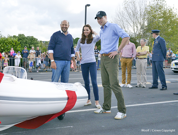 Kate Middleton Wore a Striped Shirt and a Racing Kit for the the