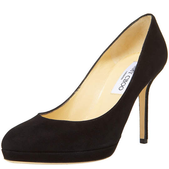 Jimmy Choo Amiee Pumps in Black Suede