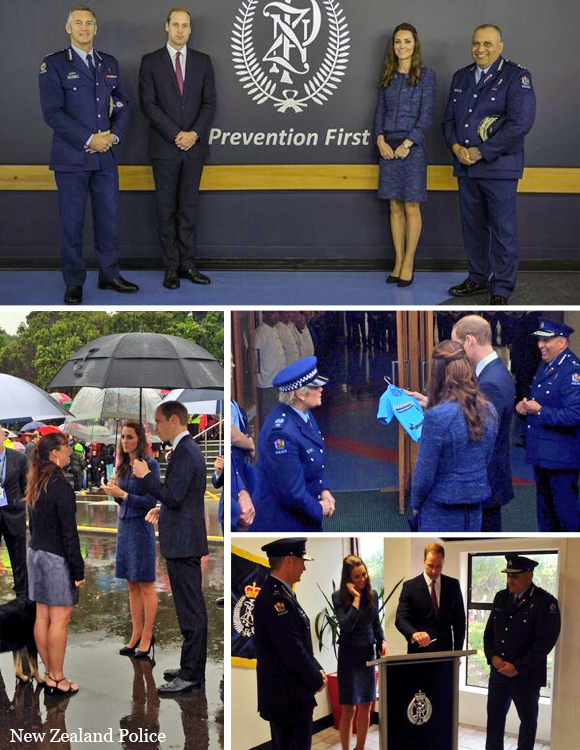 Kate visits Royal New Zealand Police College