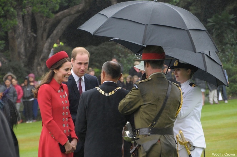 William and Kate in New Zealand