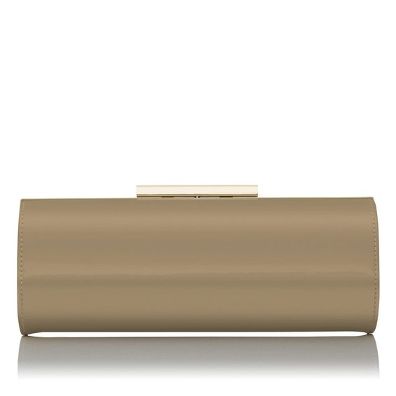 L.K. Bennett Avona Clutch in Taupe