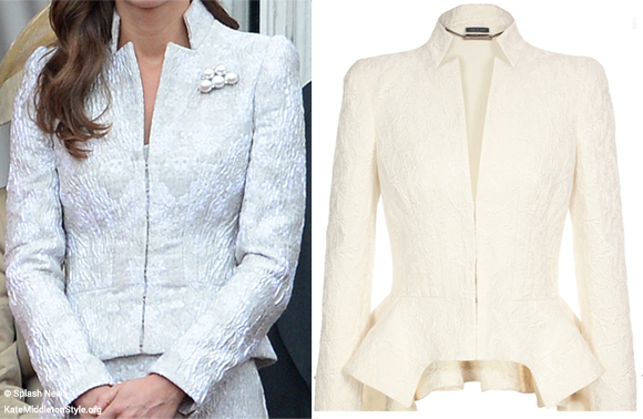 We think Kate's wearing McQueen