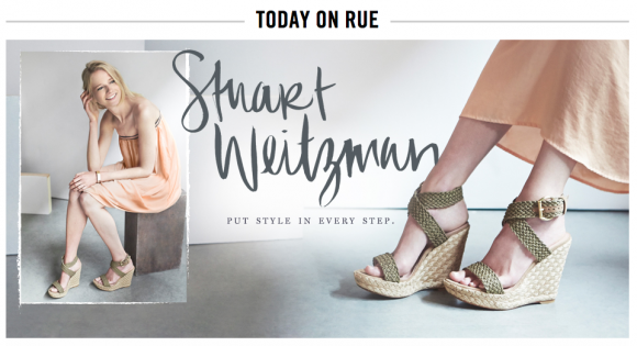 Stuart Weitzman on Rue La La