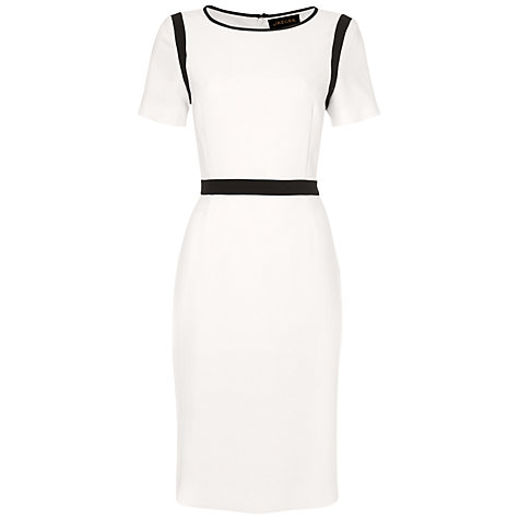 Buy > navy white dress > in stock