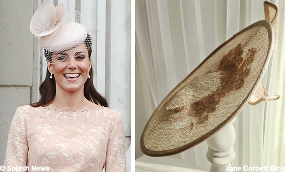 Kate looks peachy at Buckingham Palace Garden Party