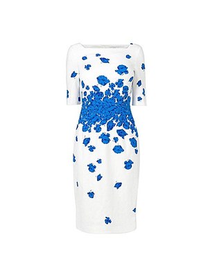 L.K. Bennett Lasa poppy print dress ...