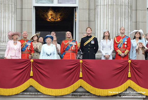 The Royal Family on the Balcony
