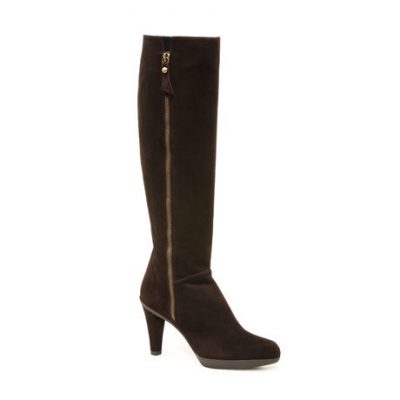 stuart weitzman brown suede boots