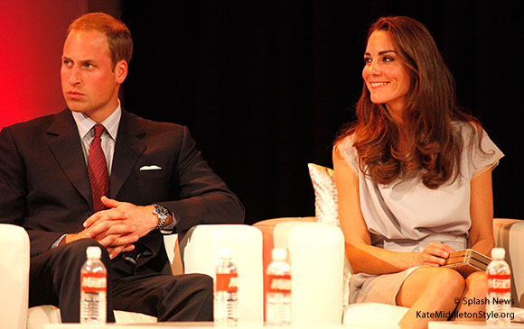 Duke of Cambridge and Catherine, Duchess of Cambridge attend Variety's Venture Capital And New Media Summit at The Beverly Hilton hotel on July 8, 2011 in Beverly Hills, California