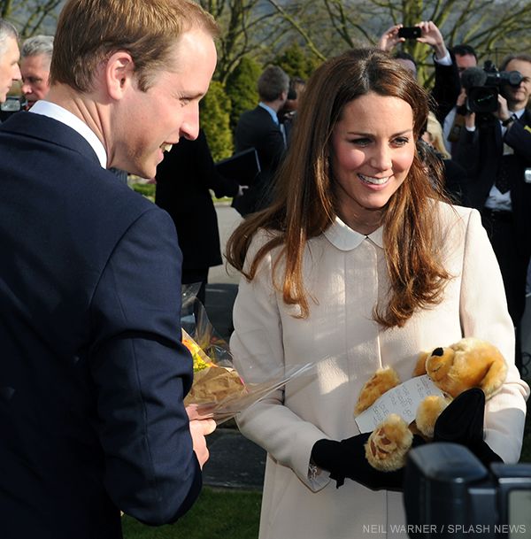 Kate and William at Child Bereavement UK