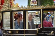 William and Kate in the procession